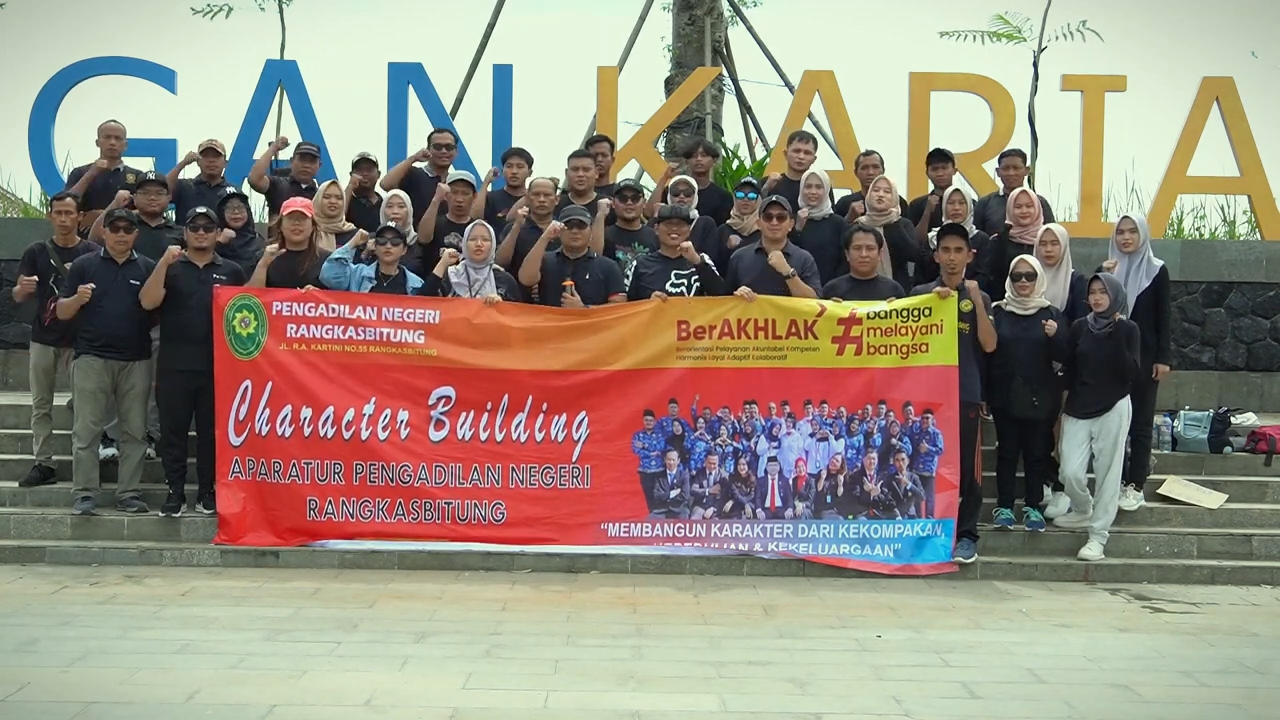 Character Building dan Pengantar Alih Tugas KPN Rangkasbitung Bapak Parulian Manik, S.H., M.H.
