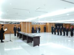 KETUA MAHKAMAH AGUNG LANTIK 8 PANITERA PENGGANTI PADA MAHKAMAH AGUNG