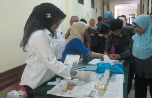 Tes Urin Hakim dan Pegawai Oleh BNN Provinsi Banten