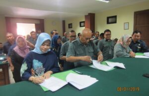 PENANDATANGANAN PAKTA INTEGRITAS BAGI SELURUH APARATUR PN RANGKASBITUNG DAN HONORER