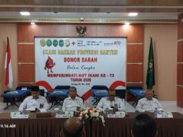 Peringati HUT IKAHI Ke-73, IKAHI Daerah Banten Gelar Aksi Donor Darah donor darah