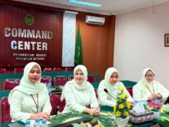 Dharmayukti Karini Cabang Rangkasbitung Ikuti Pertemuan Virtual Bersama Dharmayukti Karini Mahkamah Agung RI dengan Narasumber Dr. Aisah Dahlan