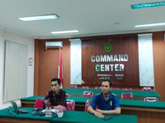 Sekretaris PN Rangkasbitung Mengikuti Rapat Teknis Standarisasi Ruang Sidang Pengadilan (STRADADILAN)