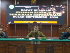 PN Rangkasbitung Gelar Rapat Evaluasi dan Pembinaan Bulanan September rapat bulanan bulan september