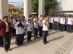 Pimpin Apel Pagi, Shopie Dhina Aulia Tekankan Jaga Integritas dan Internalisasi Perma 7,8 dan 9 di PN Rangkasbitung
