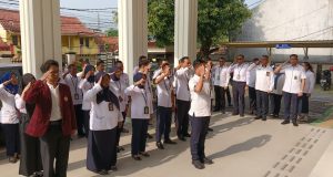 Pimpin Apel Pagi, Shopie Dhina Aulia Tekankan Jaga Integritas dan Internalisasi Perma 7,8 dan 9 di PN Rangkasbitung