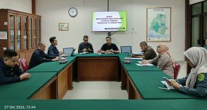 Ketua PN Rangkasbitung Pimpin Rapat Monev Capaian Kinerja Triwulan III Monev Triwulan III